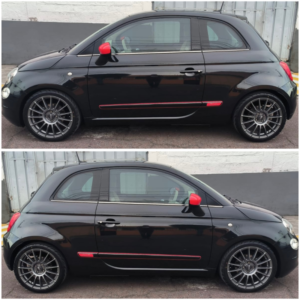 SET DE ESPIRALES DE DESCENSO EIBACH SPORTLINE FIAT 500 (312)