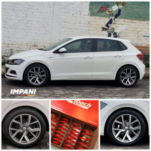 SET DE ESPIRALES DE DESCENSO EIBACH SPORTLINE VW POLO BRASIL 1.6 / VW VIRTUS 1.6 / TERA
