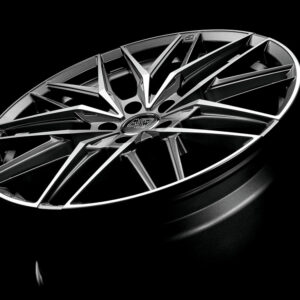 MSW 50 MATT GUNMETAL FULL POLISHED 8X18 5X112 ET35