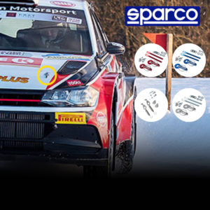 SEGUROS DE CAPOT SPARCO AZUL