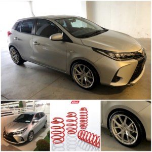 SET DE ESPIRALES DE DESCENSO EIBACH PROKIT TOYOTA YARIS P13