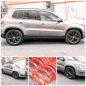 SET DE ESPIRALES DE DESCENSO H&R VW TIGUAN 5N MK1/MK2 1.4-2.0