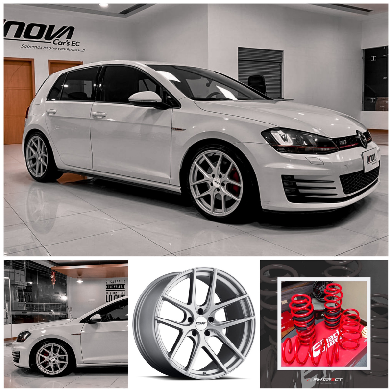 SET DE ESPIRALES DE DESCENSO EIBACH SPORTLINE VW GOLF MK5 – MK6 (1K)