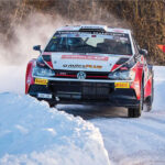Primero Kristoffersson, ahora Solberg: gana el número dos para el Polo GTI R5.